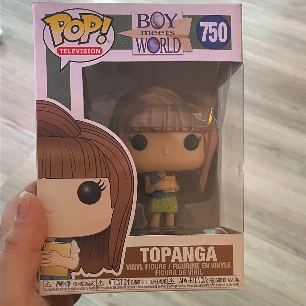 Funko Pop! Television Topanga Figure - Brown and Green